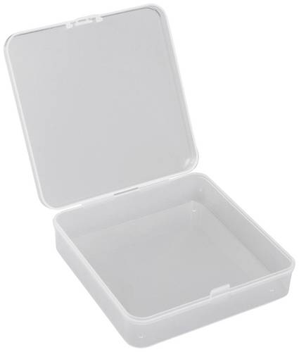 Quadrios 23SA081 Sortimentskasten (L x B x H) 12.5 x 12.5 x 3.5 cm Anzahl Fächer: 1 feste Unterteil