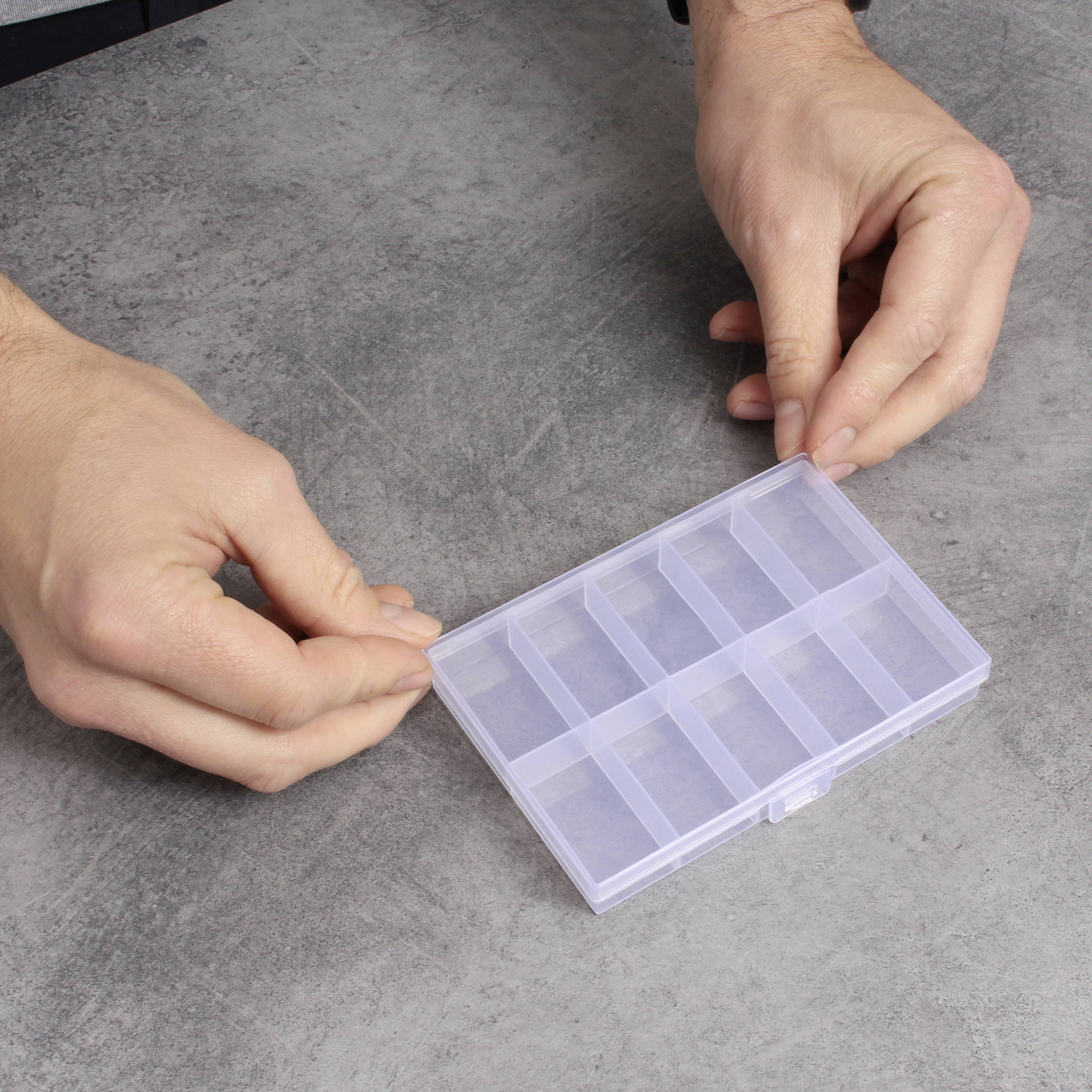 Quadrios 23SA089 Sortimentskasten (L x B x H) 13 x 9 x 1.8cm Anzahl Fächer: 10 feste Unterteilung Inhalt