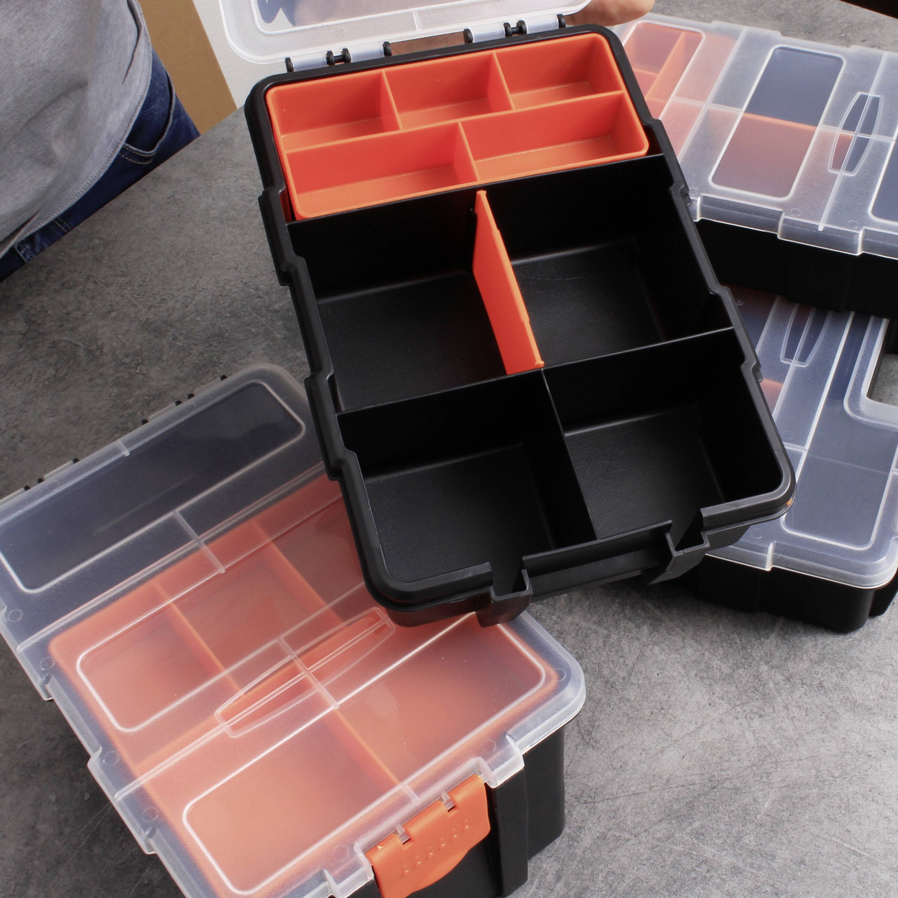 Quadrios 23SA097 Sortimentskasten feste Unterteilung Inhalt 1 Set