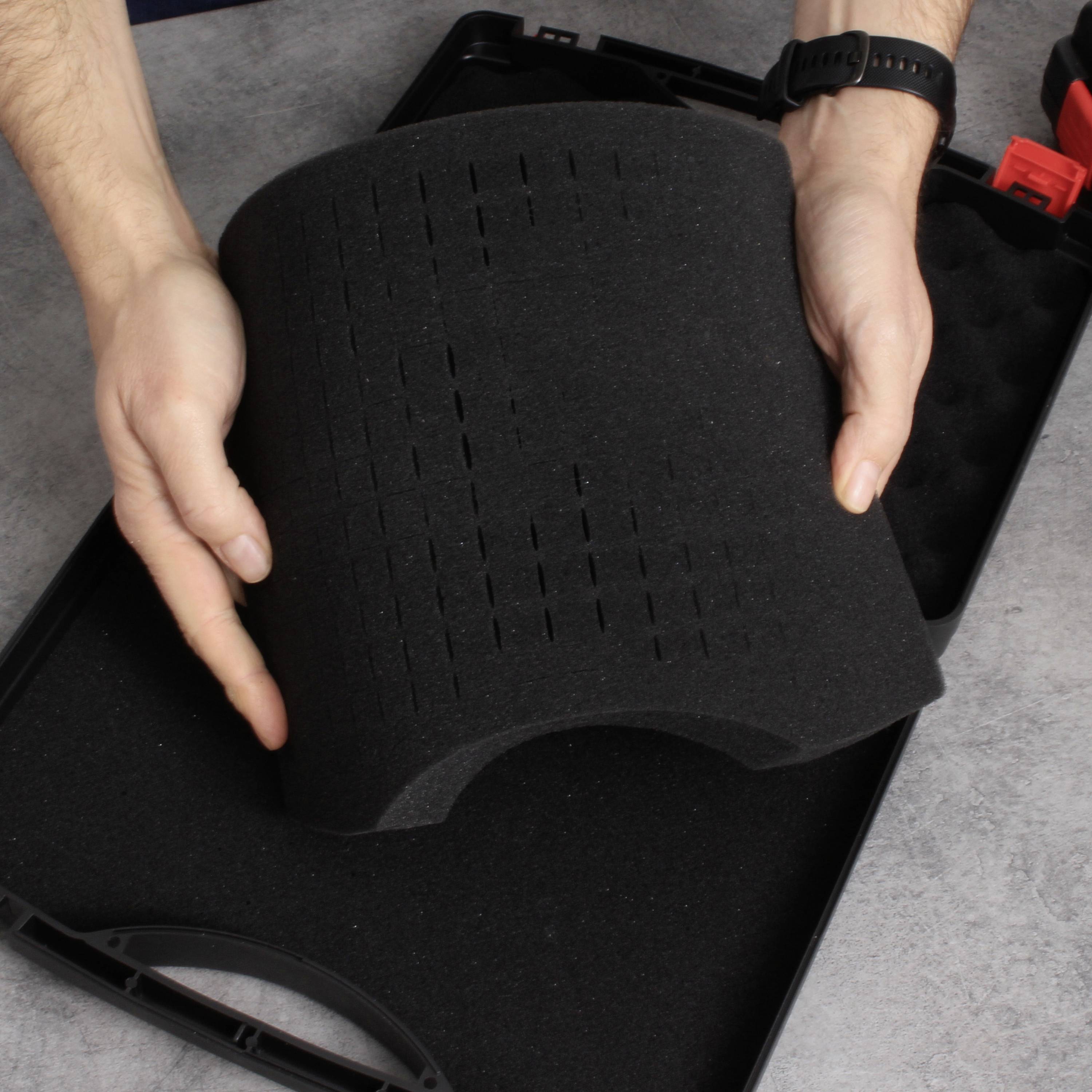 Quadrios 23SA098 Sortimentskoffer (L x B x H) 28 x 23 x 5.2cm Anzahl Fächer: 1 feste Unterteilung Inhalt 1St.