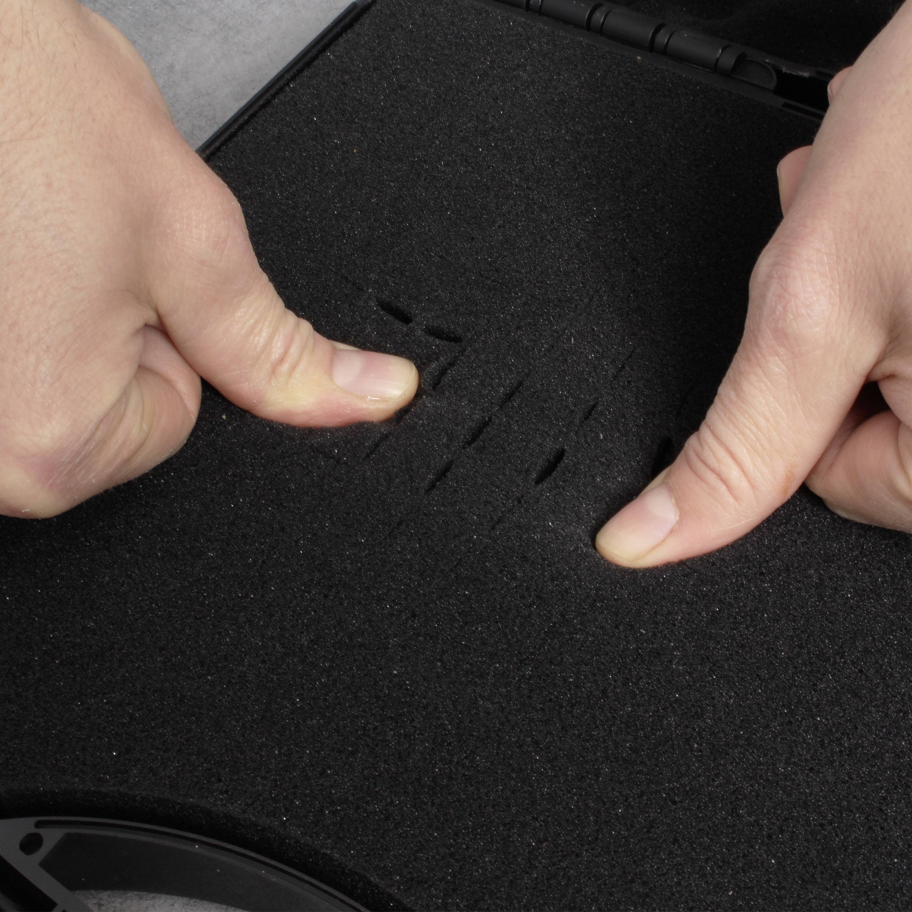 Quadrios 23SA099 Sortimentskoffer (L x B x H) 31.5 x 26 x 7cm Anzahl Fächer: 1 feste Unterteilung Inhalt 1St.