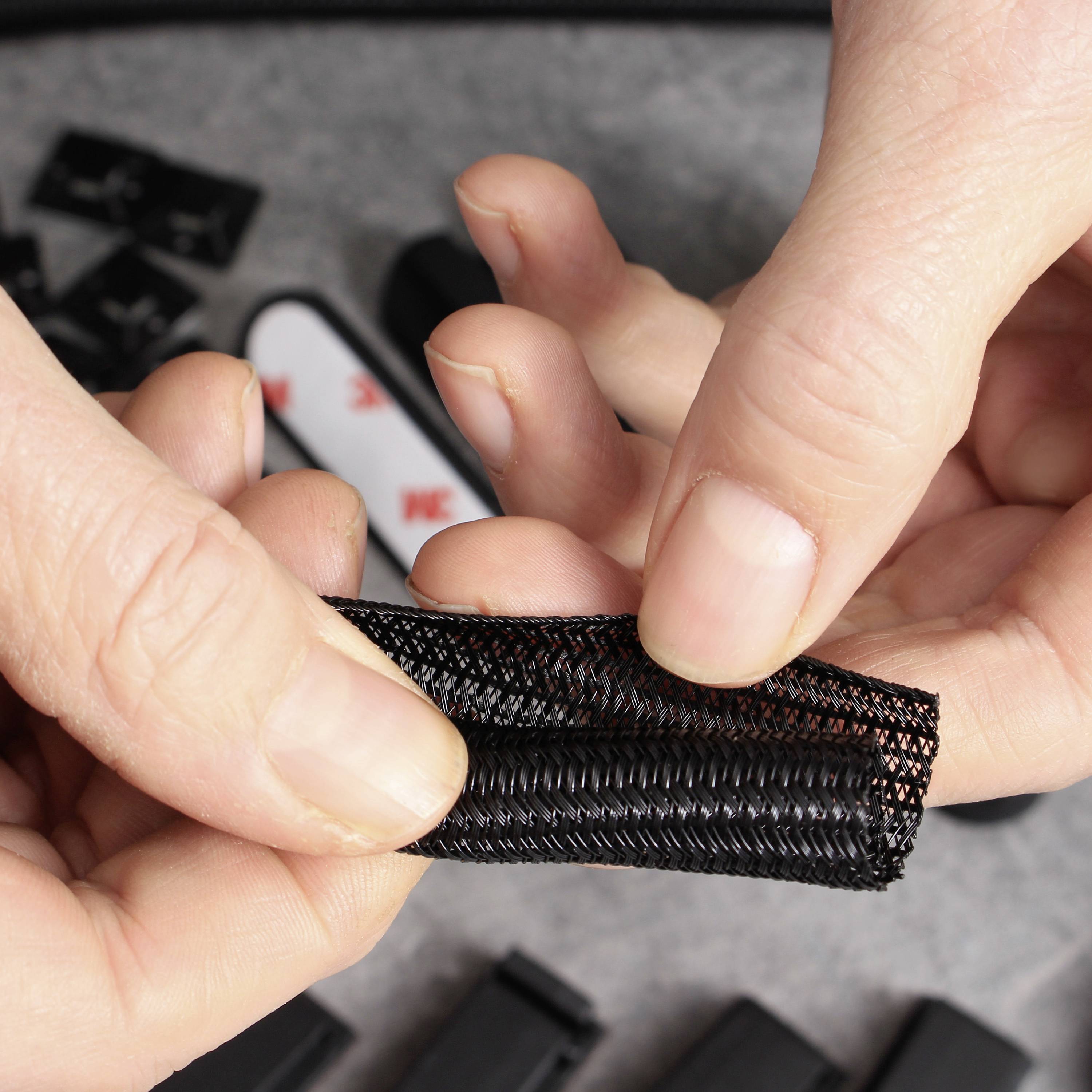 Quadrios 23CA257 Kabelhalter-Sortimentsbox 23CA257 Bündel-Ø-Bereich 1 bis 40mm Schwarz 184 Teile