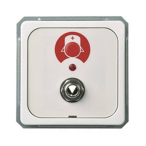 ELSO 735124 Ruftaster 735124 MEDIOPT Care reinweiß 1St.