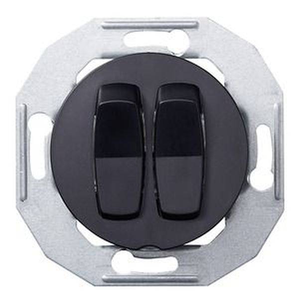 ELSO WDE011248 Drucktaster WDE011248 bel. Zentralpl. sw Renova 1St.