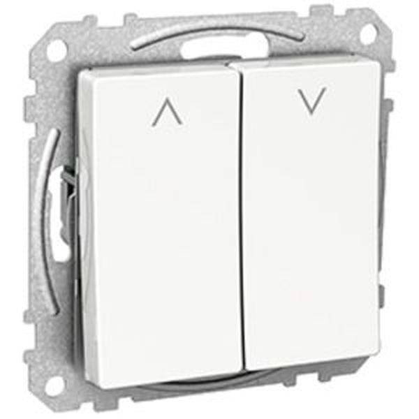 ELSO WDE002154 Jalousietaster WDE002154 16A Steckkl. Wippe weiß 1St.