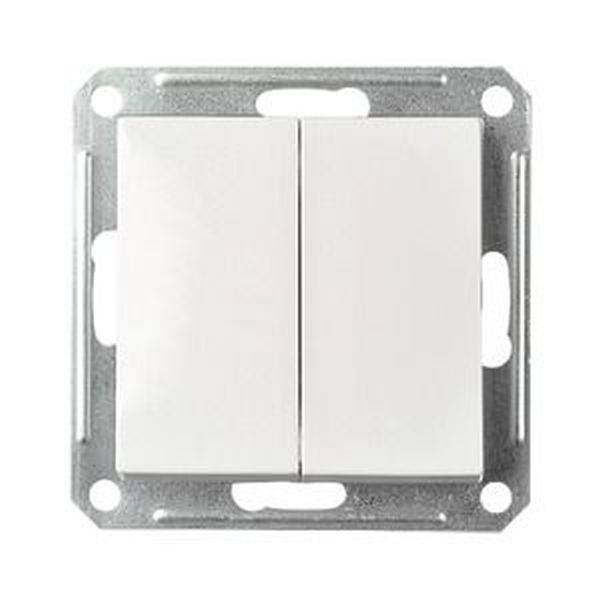 ELSO 361664 Doppelwechselschalter 361664 16A JOY reinweiß 1St.