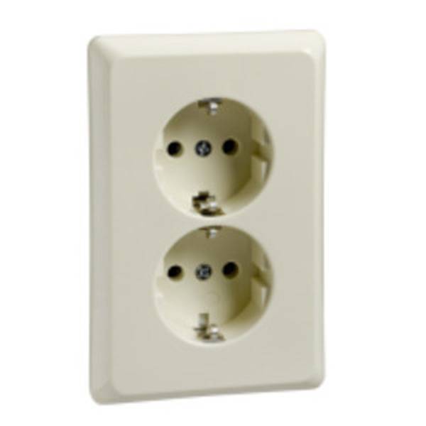 ELSO 515410 Steckdose 515410 2fach 16A RENOVIERUNG perlweiß 1St.