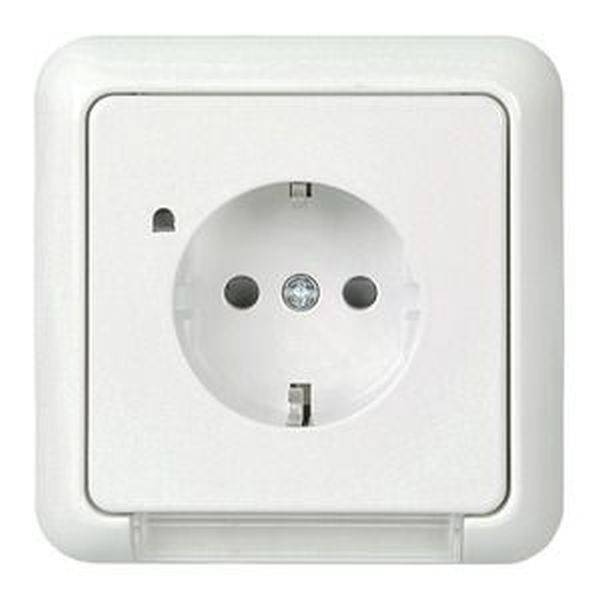 ELSO 225304 Steckdose 225304 LED-Licht 16A FASHION reinweiß 1St.