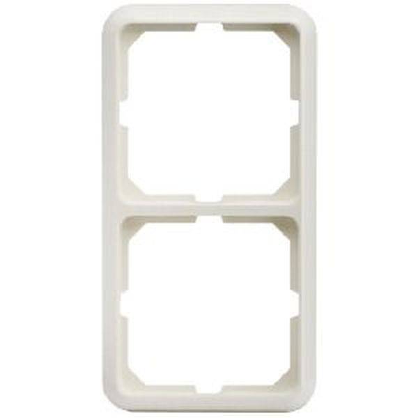 ELSO 204200 Rahmen 204200 2fach FASHION Duro perlweiß 1St.