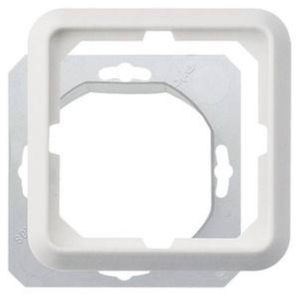 ELSO 224144 Rahmen 224144 1fach FASHION IP44 reinweiß 1St.