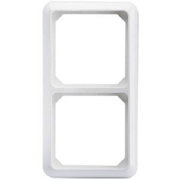 ELSO 224204 Rahmen 224204 2fach FASHION Thermo reinweiß 1St.