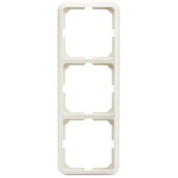 ELSO 204300 Rahmen 204300 3fach FASHION Duro perlweiß 1St.