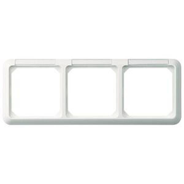 ELSO 224314 Rahmen 224314 3fach FASHION Thermo reinweiß 1St.