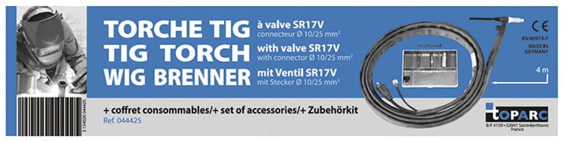 Toparc 044425 WIG-Brenner