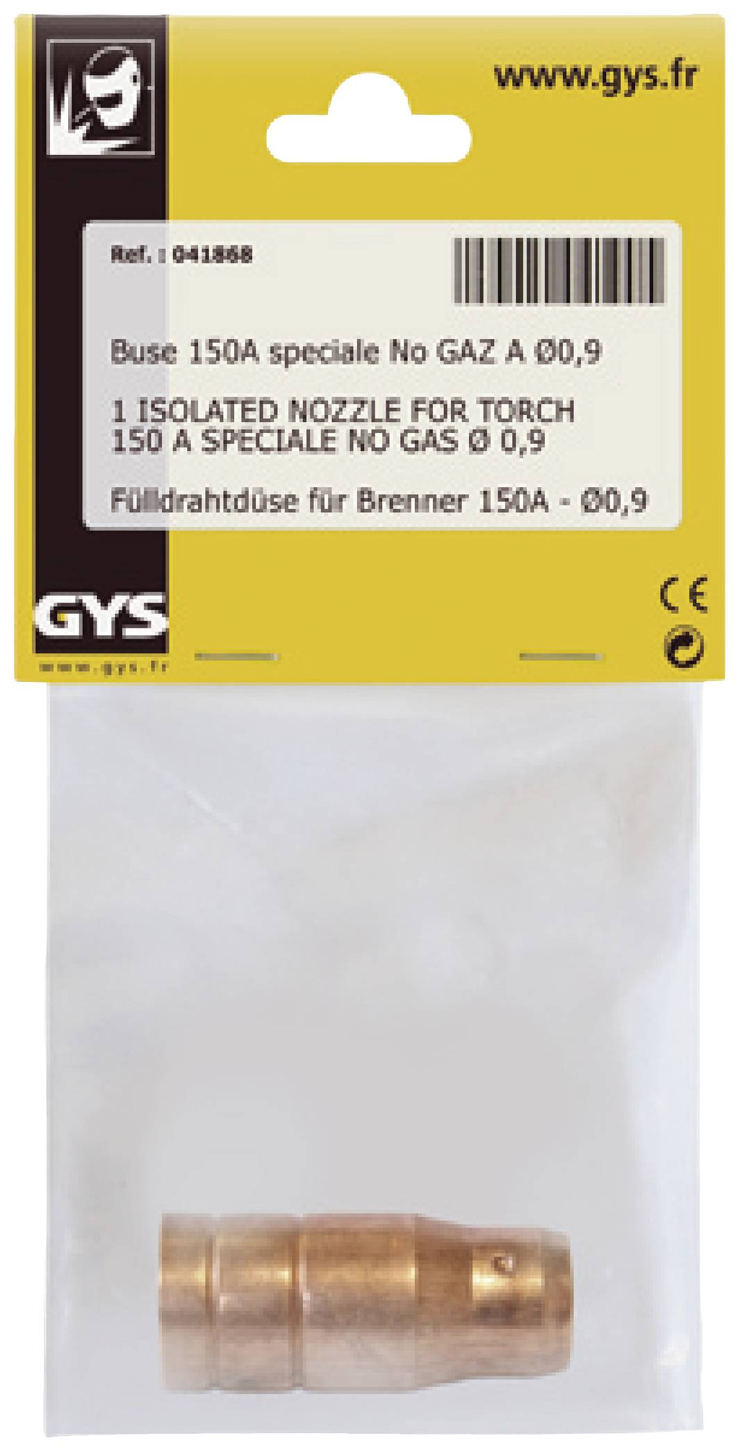 Toparc 041868 Düse - für Fülldraht - 150A