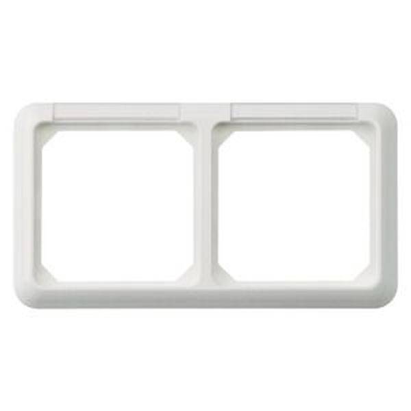 ELSO 224214 Rahmen 224214 2fach FASHION Thermo reinweiß 1St.