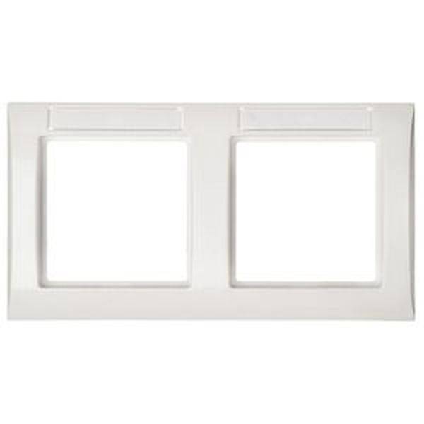 ELSO 264214 Rahmen 264214 2fach waagerecht JOY reinweiß 1St.
