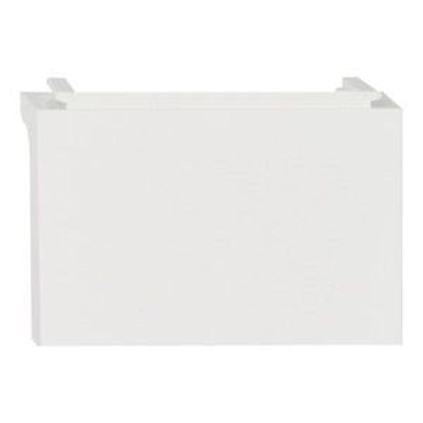 Ein einfaches weißes Rechteck, möglicherweise ein Baustoff oder eine Platte, ohne sichtbare Merkmale oder Details.