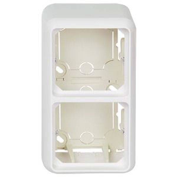 ELSO ELG234214 AP-Gehäuse ELG234214 2f. komplett FASHION reinweiß 1St.