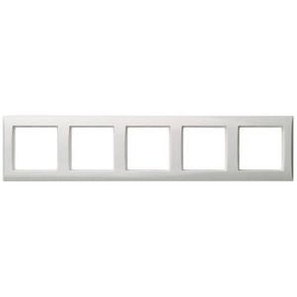 ELSO 264504 Rahmen 264504 5fach JOY reinweiß 1St.