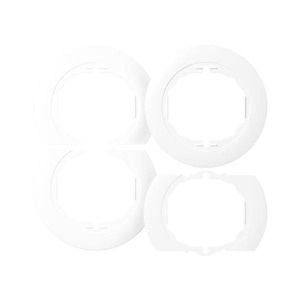 ELSO WDE011500 Wandschalter WDE011500 1fach Rahmen weiß Renova 1St.