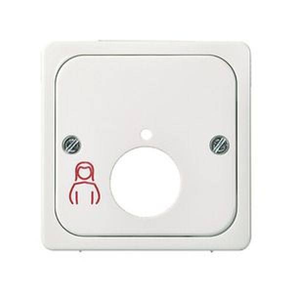 ELSO 735864 Zentralplatte 735864 Monitorruft (MEDIOPT CARE) rw 1St.