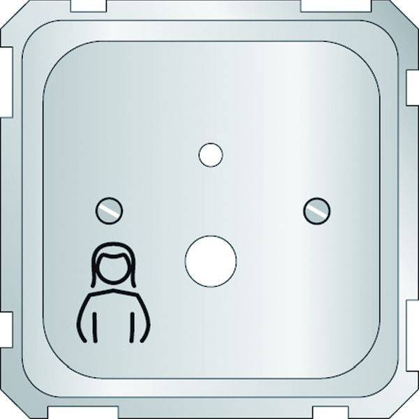 ELSO 735850 Zentralplatte 735850 Pneumatiktaster (MEDIOPT CARE) pw 1St.