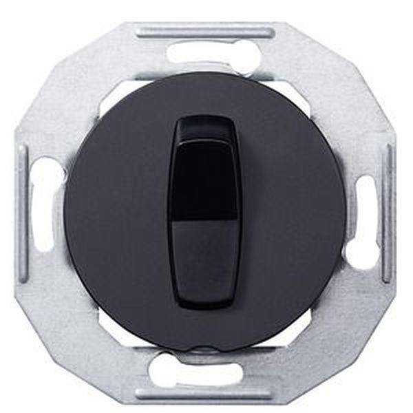 ELSO WDE011221 Universalschalter WDE011221 mit Zentralplatte sw Renova 1St.