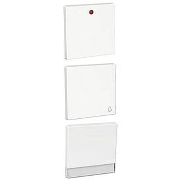 ELSO WDE002022 Wippe WDE002022 Symbol Klingel für Exxact weiß 1St.