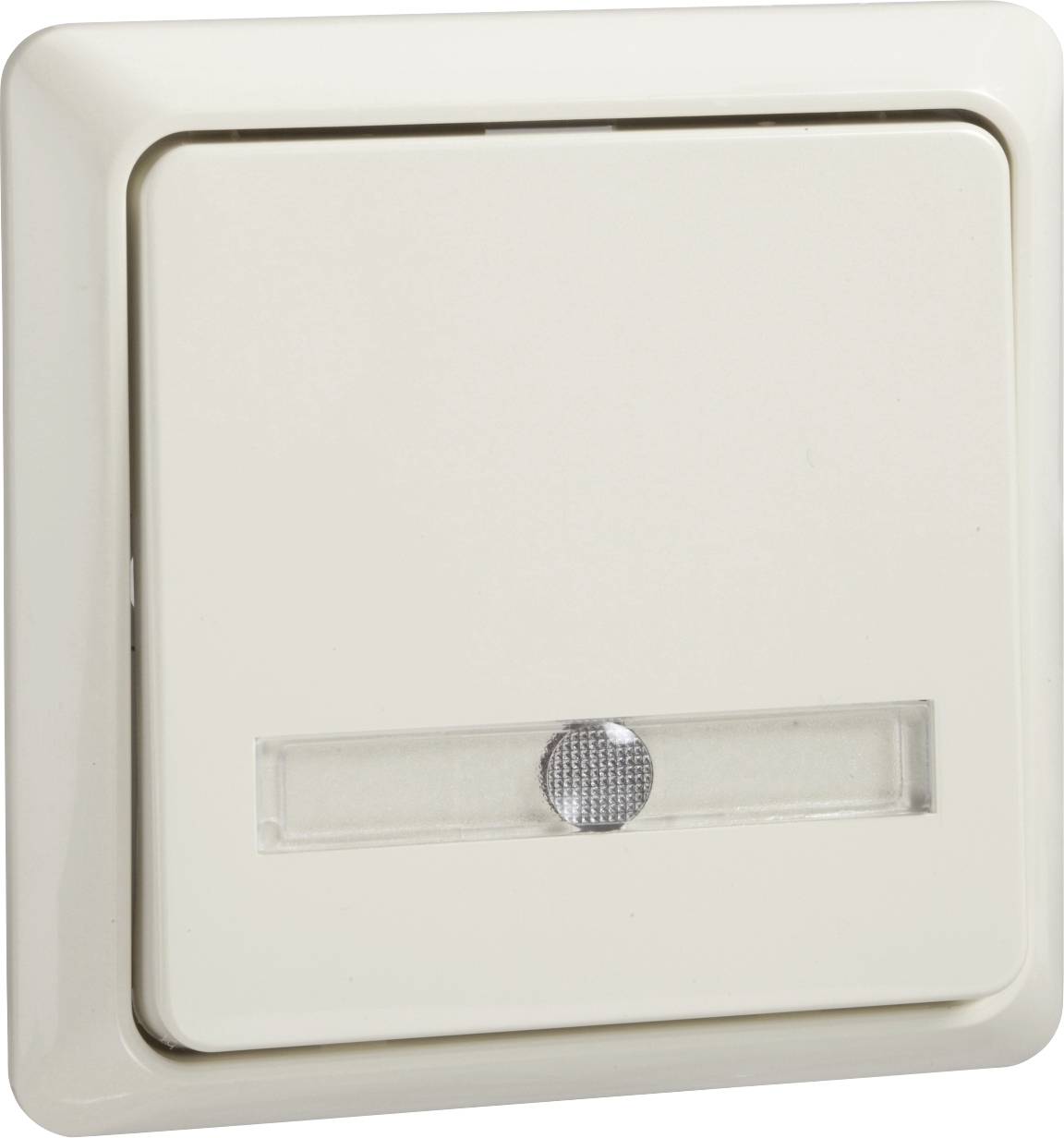 ELSO 506310 Taster 506310 42V/1A AP flach bel. perlweiß 1St.