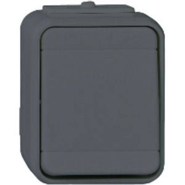 ELSO 441609 Universalschalter 441609 10A AquaTop licht/basaltgrau 1St.