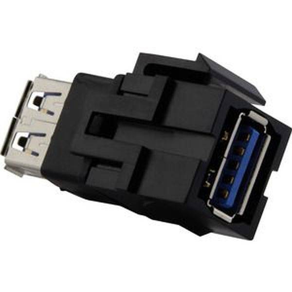 ELSO MTN4582-0001 USB-Keystone MTN4582-0001 USB 3.0schwarz 1St.