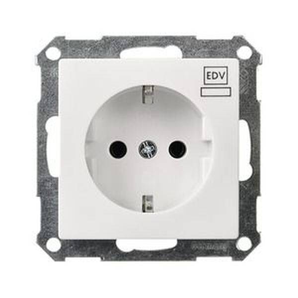 ELSO 265104 Steckdoseneinsatz 265104 bedruckt EDV 16A JOY reinweiß 1St.