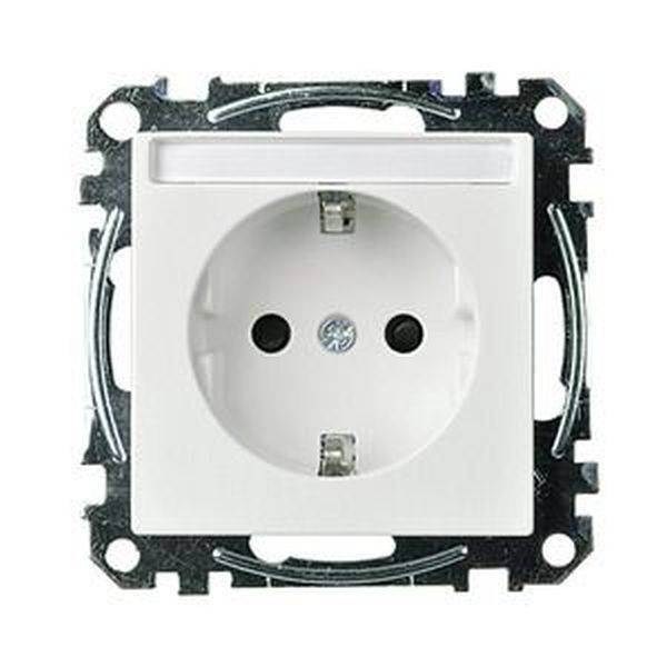 ELSO 265014 Steckdoseneinsatz 265014 Schriftfeld 16A JOY reinweiß 10St.