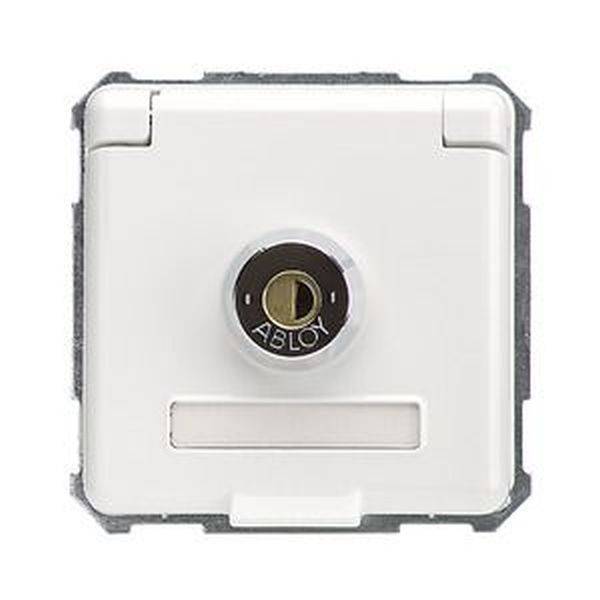 ELSO 225094 Steckdoseneinsatz 225094 16A Schriftf. Schliessung rw 1St.