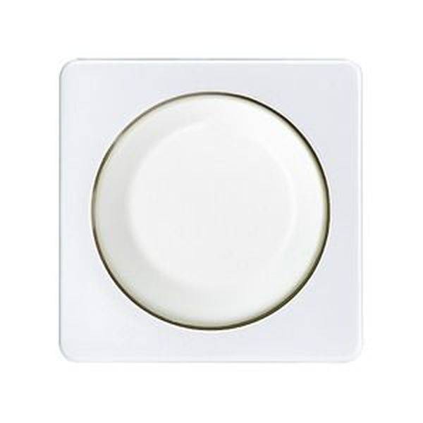 ELSO 207014 Zentralplatte 207014 mit Drehknopf Dimmer reinweiß 1St.
