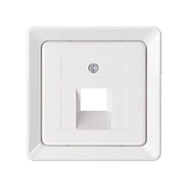 ELSO 206404 Zentralplatte 206404 für 1xRJ45 reinweiß 1St.