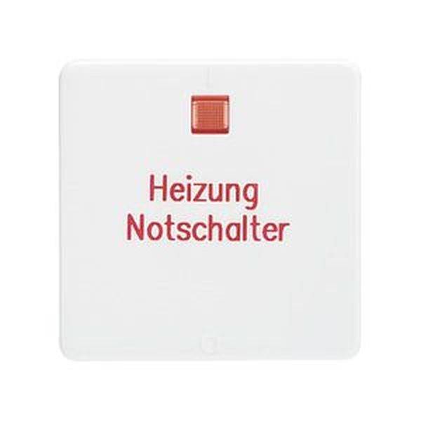 ELSO 213224 Wippe 213224 2p. bedruckt Heizung reinweiß 1St.