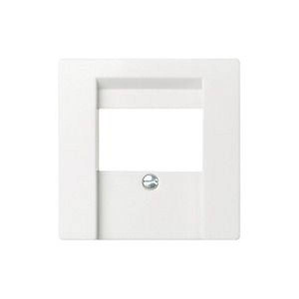 ELSO 266014 ELSO Zentralplatte 266014 für TAE-Dose 3fach JOY reinweiß 1 St.