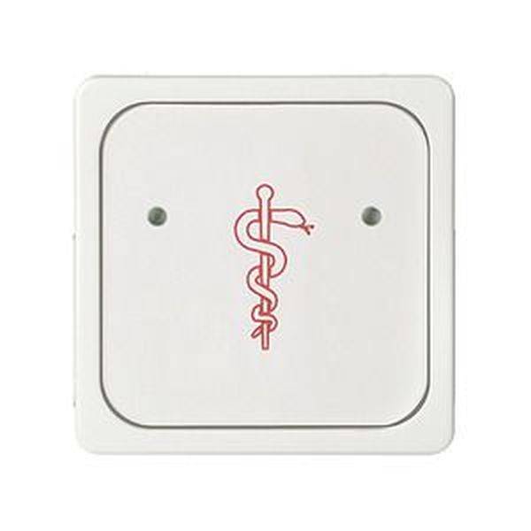 ELSO ELG735794 Tastfläche ELG735794 Arztruftaster reinweiß 1St.