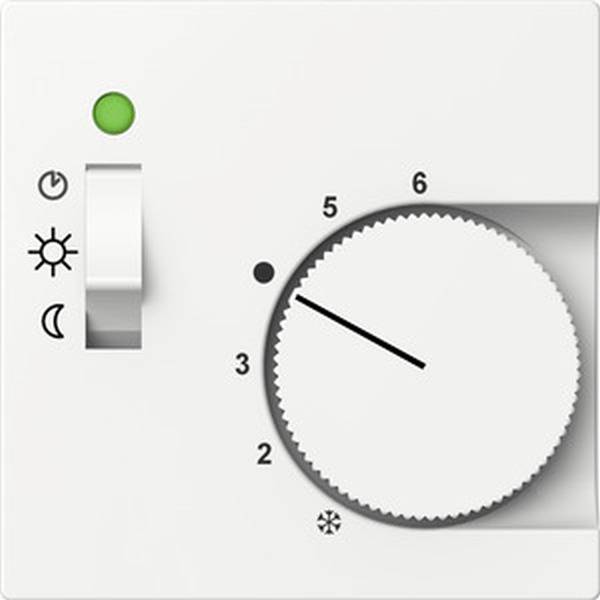 ELSO ELG367414 ELSO Zentralplatte ELG367414 für Temperaturregler reinweiß 1St.