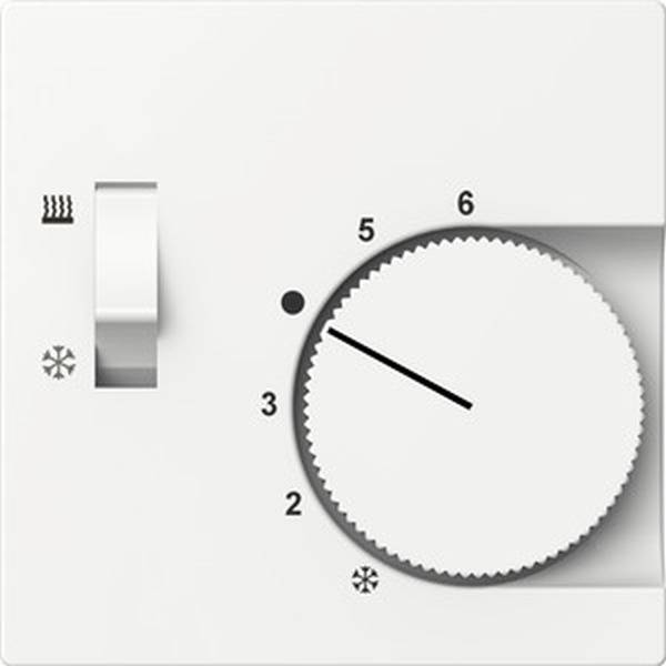 ELSO ELG367454 ELSO Zentralplatte ELG367454 für Temperaturregler reinweiß 1St.