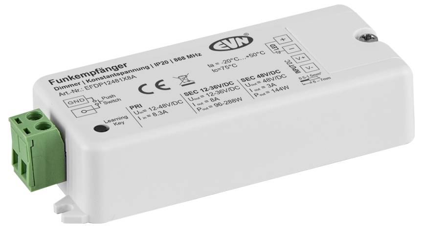 EVN EFDP12481X8A LED-Dimmer-Empfänger 1St.