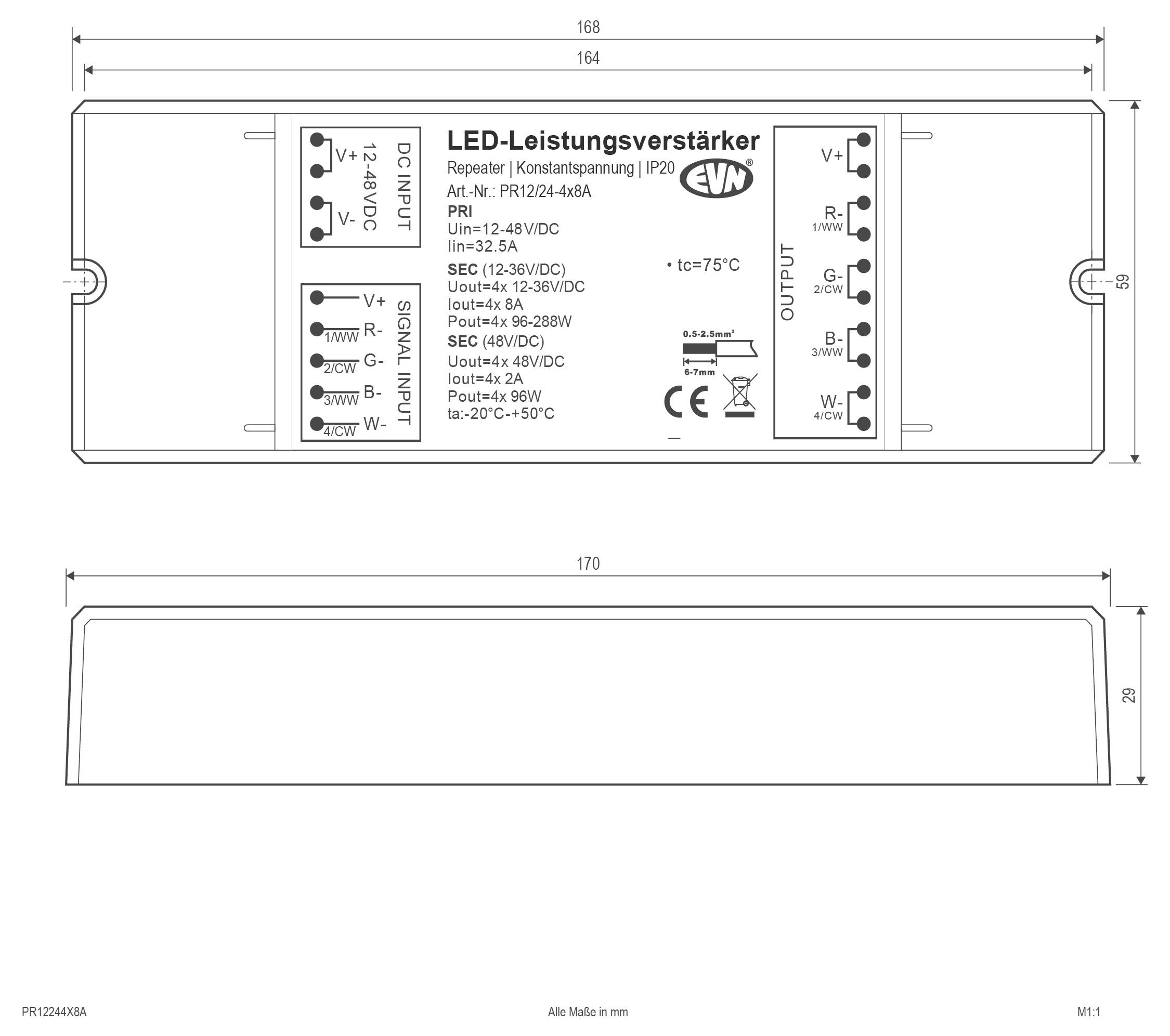 Technische Zeichnung eines kleinen rechteckigen mechanischen Teils, dargestellt in drei Ansichten, mit den Abmessungen 18, 10,5, 17, 7 und 14,5 mm.