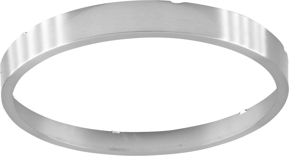 Quadratische Einbauleuchte mit verstellbaren Clips, dargestellt mit separatem LED-Treiber in einer kreisförmigen Vergrößerung.