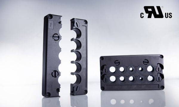 Jacob Kabeldurchführungsleiste 1St.