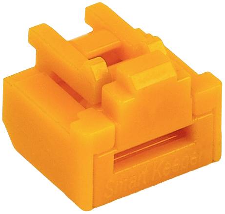 Smartkeeper RJ45 LAN Port Schloss NL03PKOR 10er Set Orange inkl. 1 Schlüssel NL03PKOR