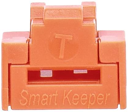 Smartkeeper RJ45 LAN Port Schloss NL03PKOR 10er Set Orange inkl. 1 Schlüssel NL03PKOR