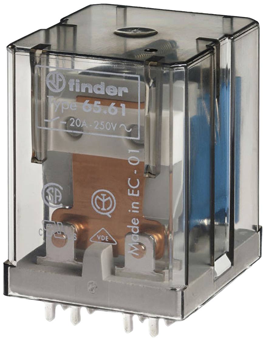 Finder 65.61.9.008.4300 Printrelais 8 V/DC 30 A 1 Schließer 1 St.