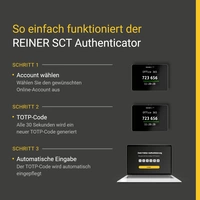 REINER SCT Authenticator mini 2FA-Authenticator REINER SCT Authenticator mini 2FA-Authenticator